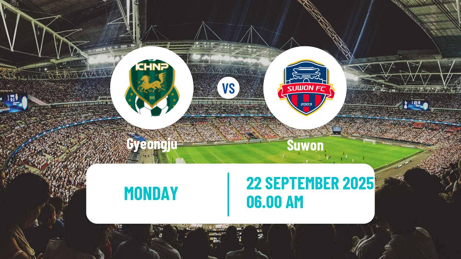 Soccer South Korean WK League Gyeongju - Suwon