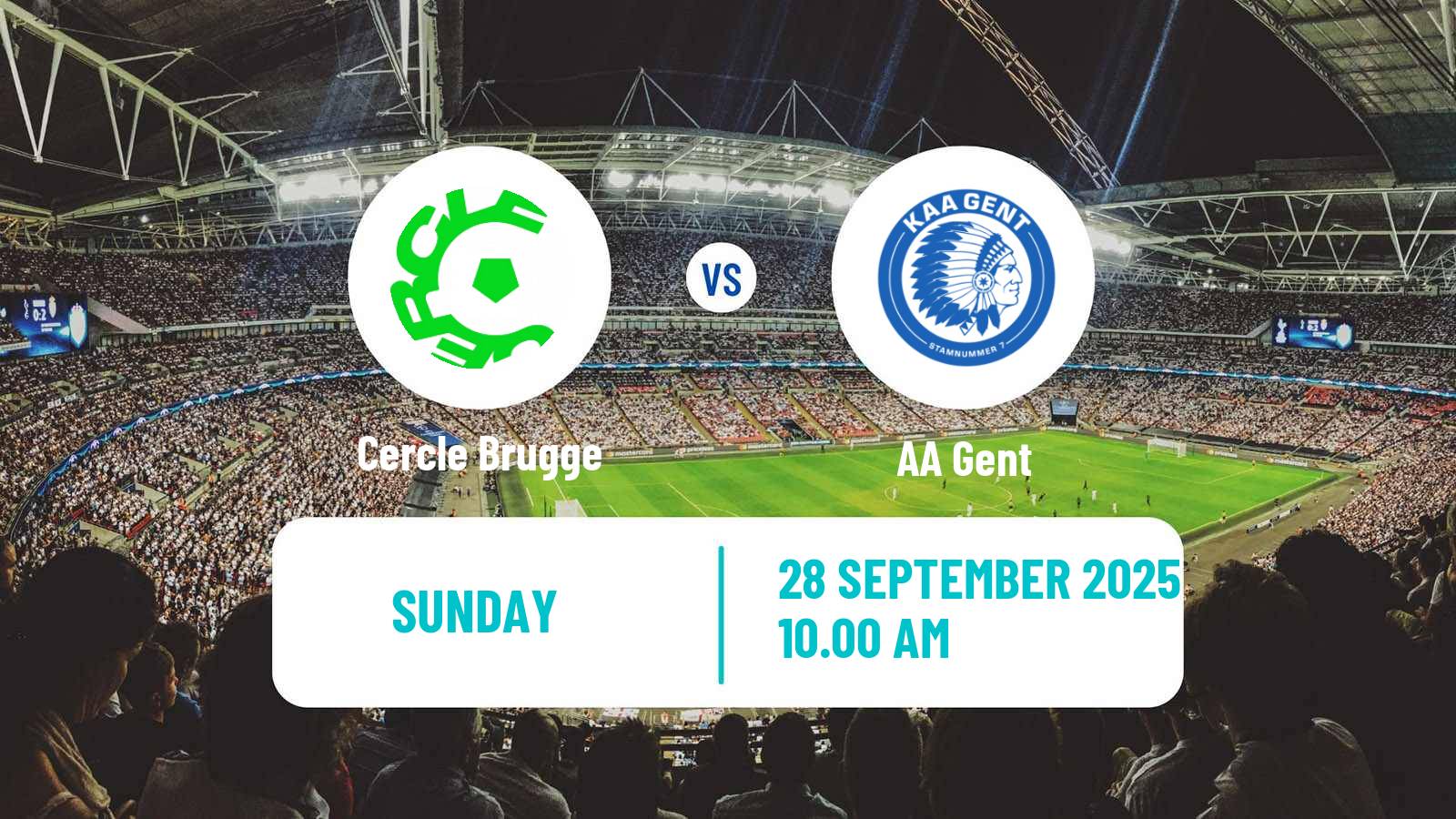 Soccer Belgian Jupiler Pro League Cercle Brugge - Gent