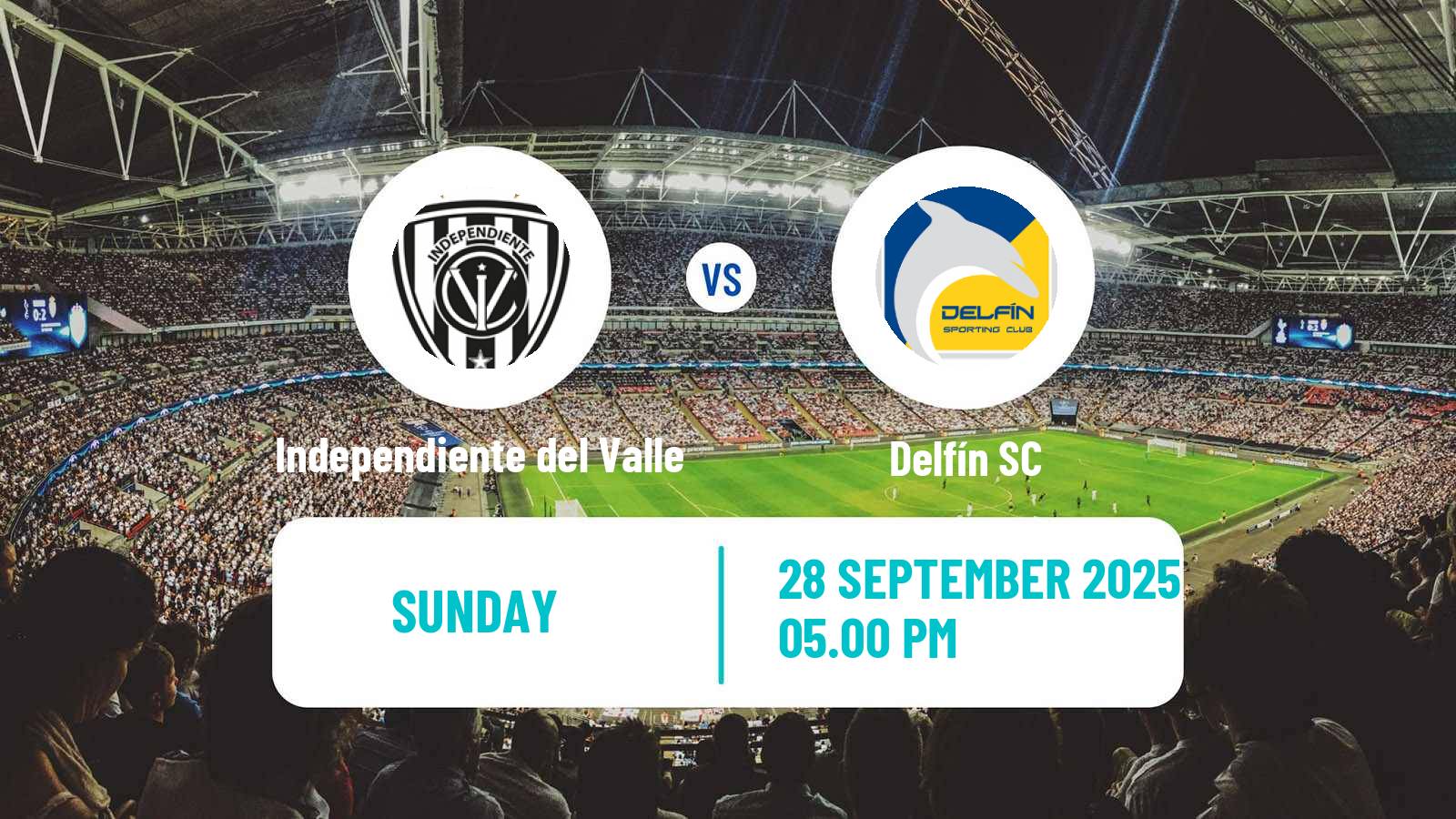 Soccer Ecuadorian Liga Pro Independiente del Valle - Delfín