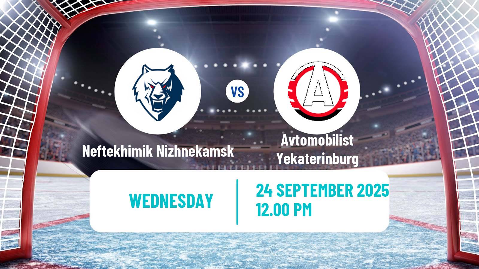 Hockey KHL Neftekhimik Nizhnekamsk - Avtomobilist Yekaterinburg