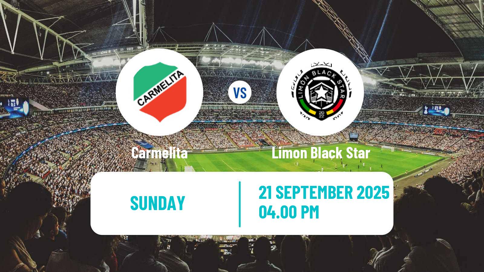 Soccer Costa Rican Liga de Ascenso Carmelita - Limon Black Star