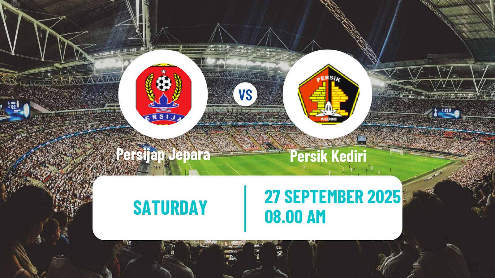 Soccer Indonesian Liga 1 Persijap Jepara - Persik Kediri