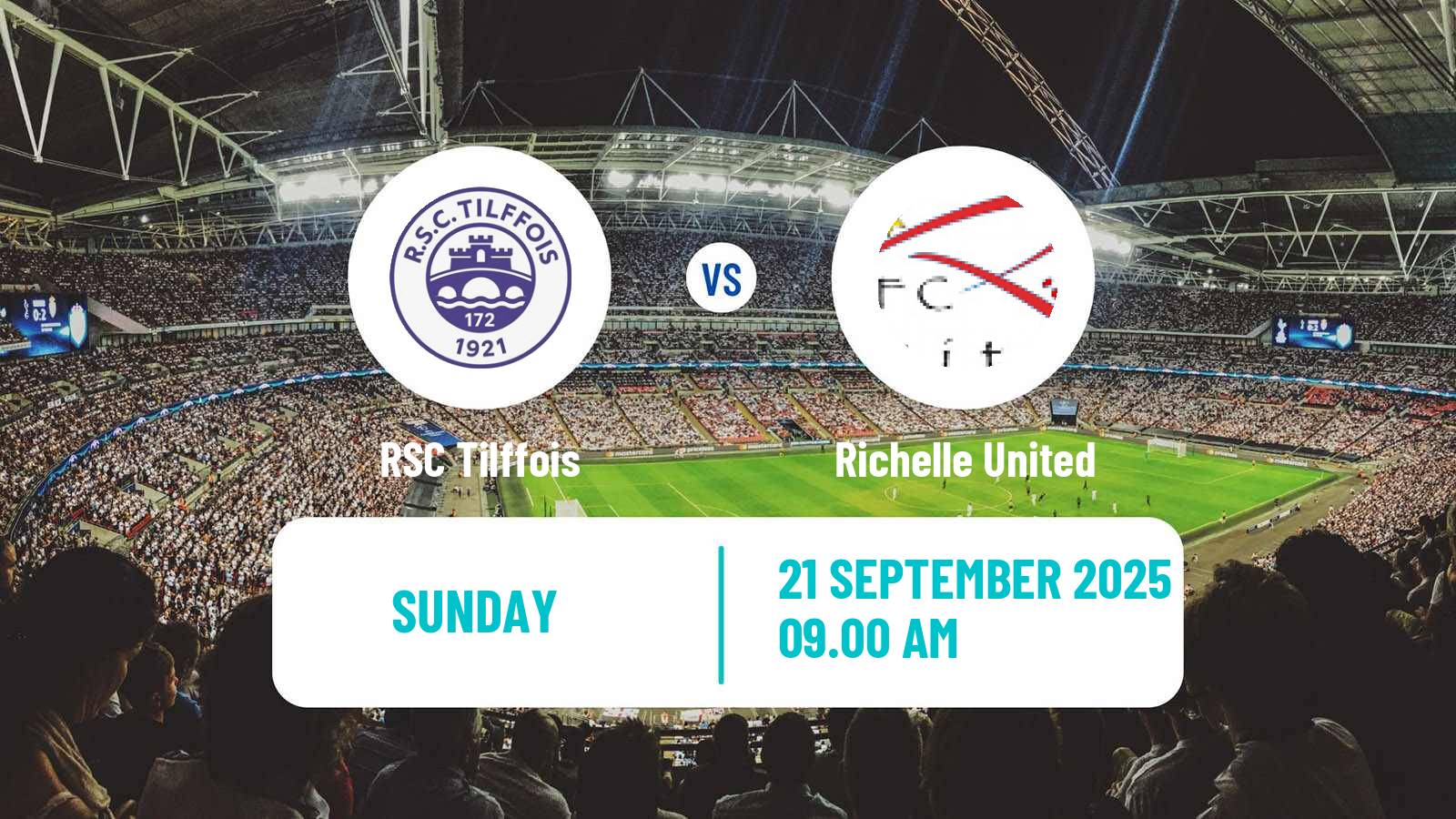 Soccer Belgian Second Amateur Division Group C Tilffois - Richelle United