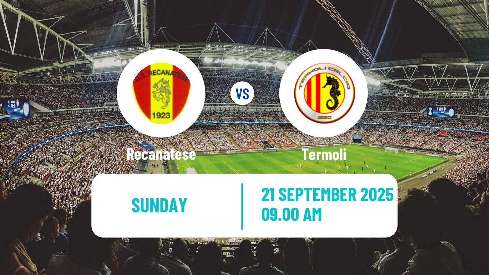 Soccer Italian Serie D - Group F Recanatese - Termoli