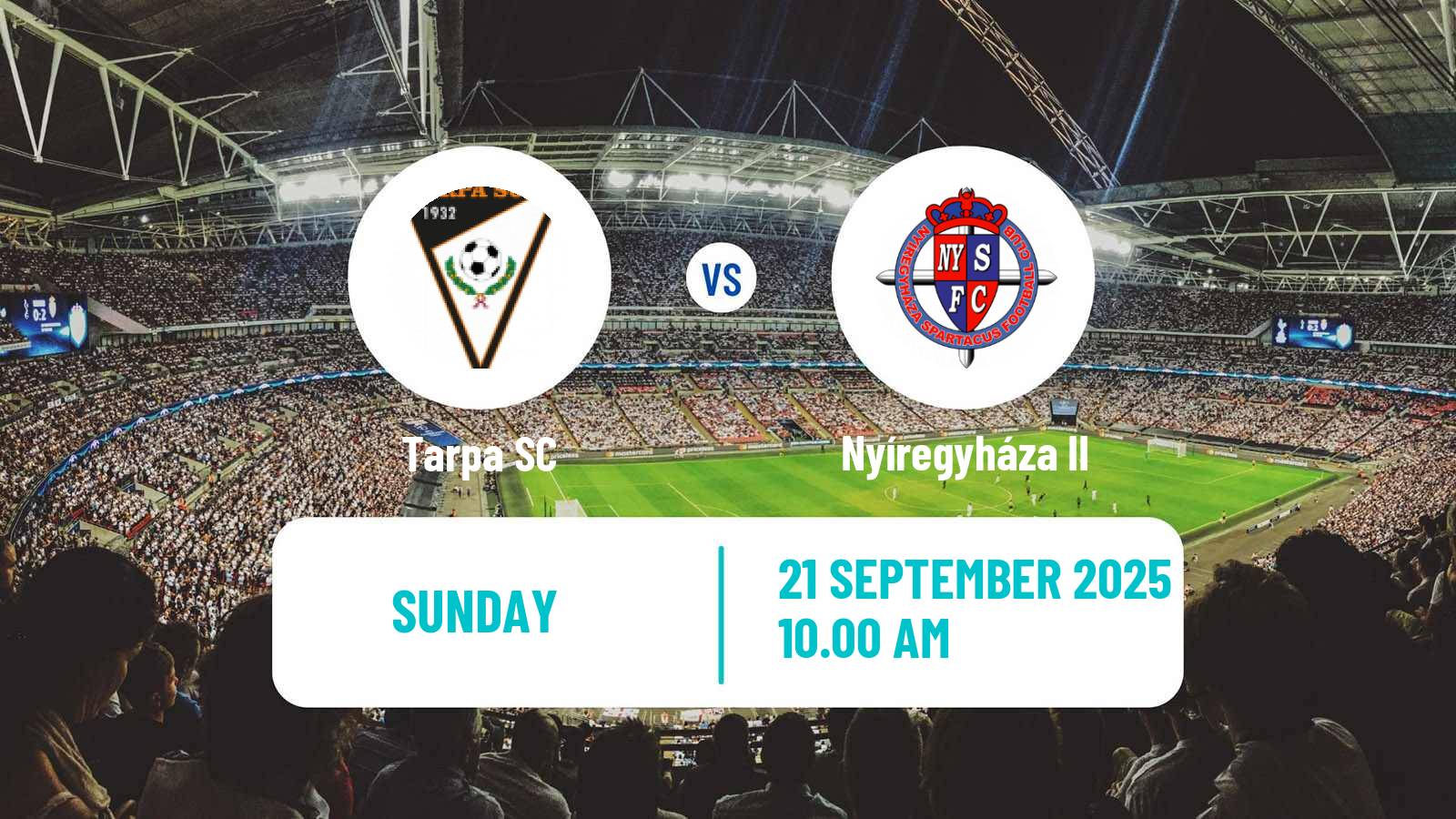 Soccer Hungarian NB III Northeast Tarpa - Nyíregyháza II