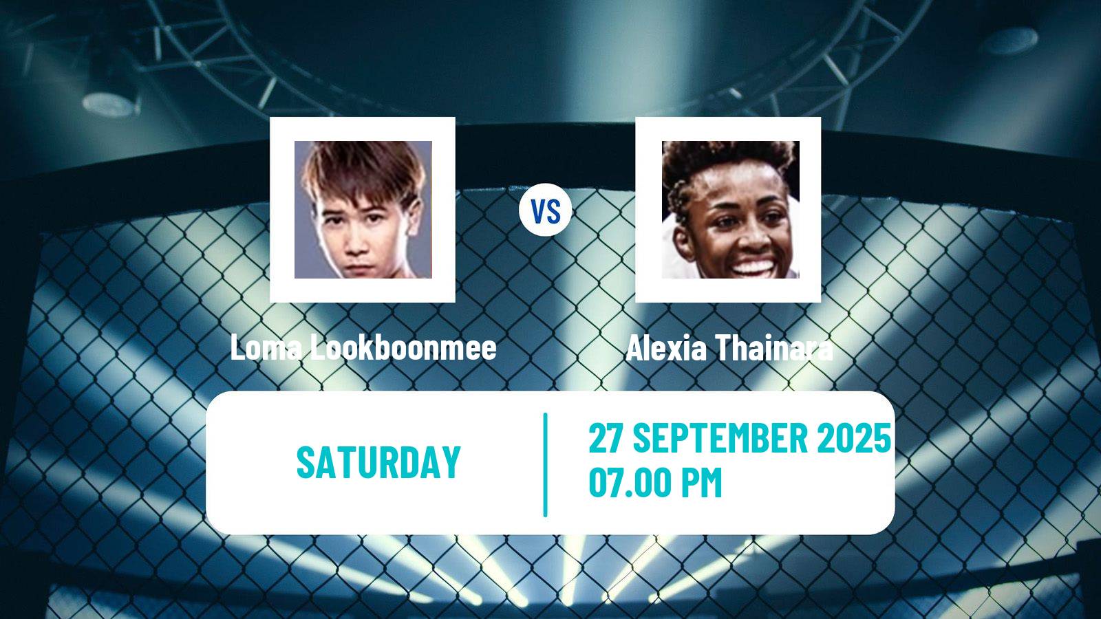 MMA Strawweight UFC Women Loma Lookboonmee - Alexia Thainara
