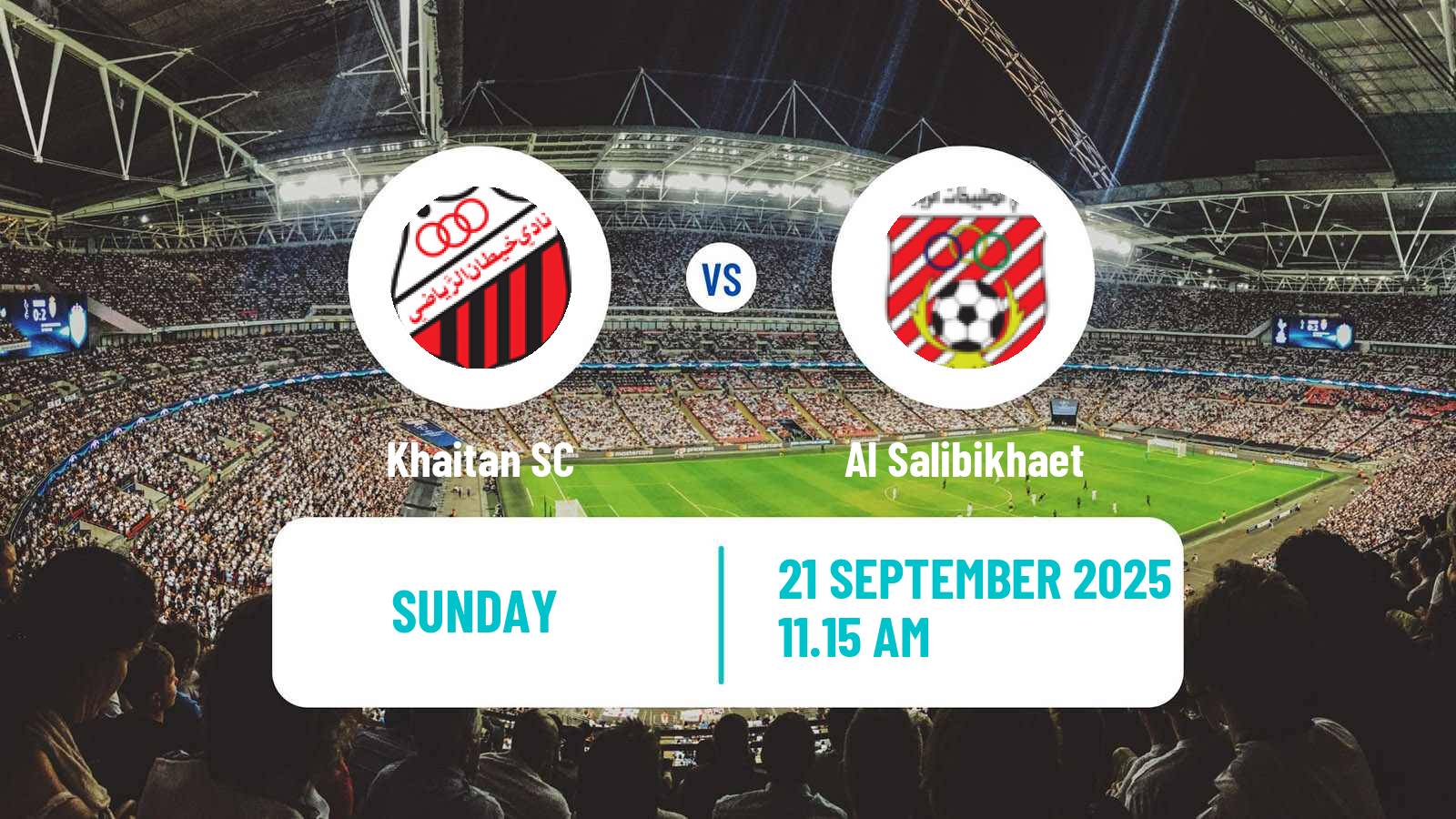 Soccer Kuwaiti Division 1 Khaitan - Al Salibikhaet