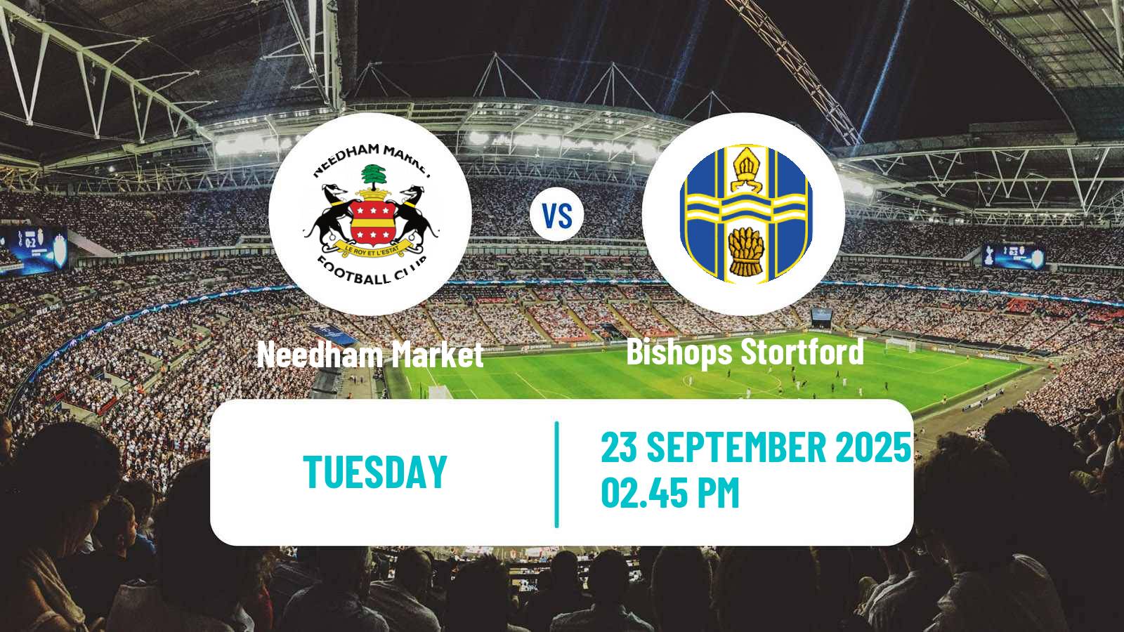 Soccer English Southern League Central Division Needham Market - Bishops Stortford