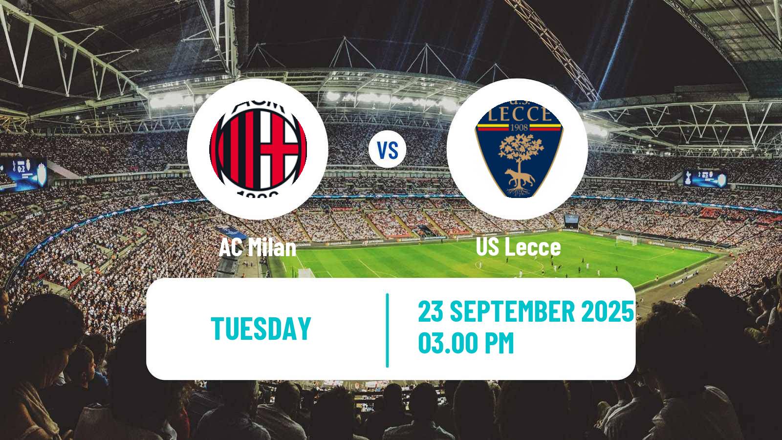 Soccer Coppa Italia Milan - Lecce