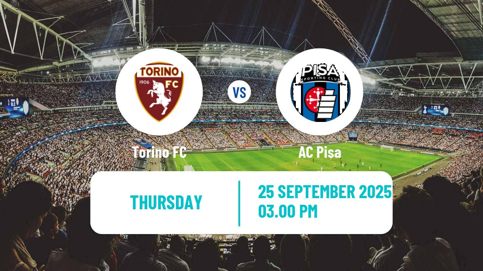 Soccer Coppa Italia Torino - Pisa