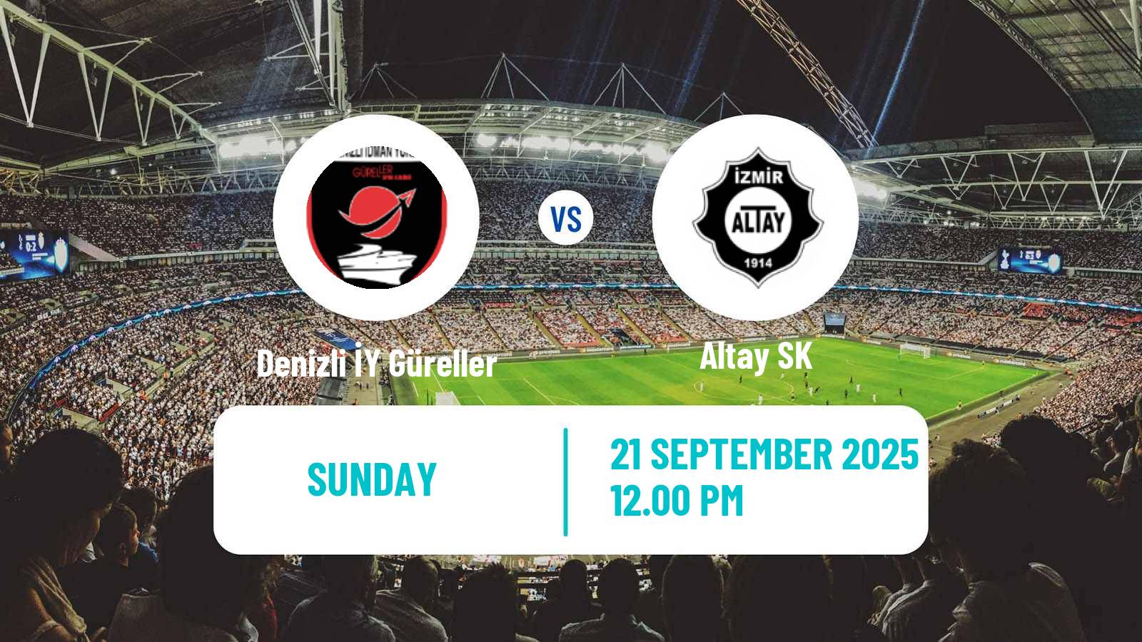 Soccer Turkish 3 Lig Group 4 Denizli İY Güreller - Altay
