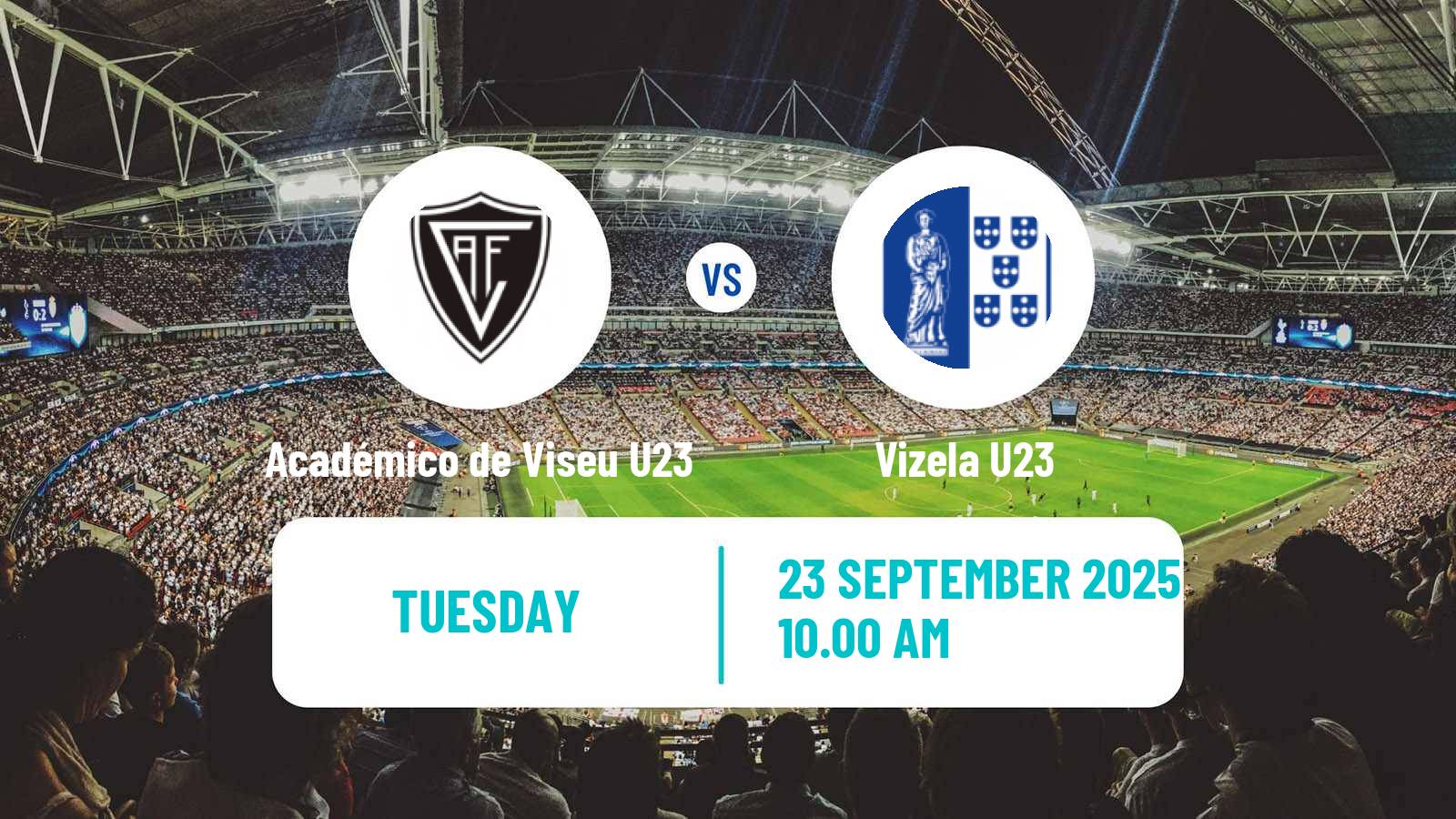 Soccer Portuguese Liga Revelacao U23 Académico de Viseu U23 - Vizela U23