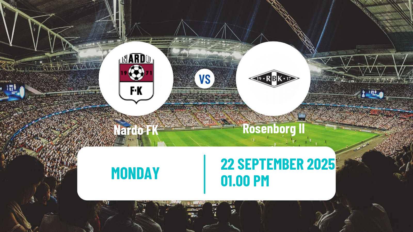 Soccer Norwegian Division 3 - Group 2 Nardo - Rosenborg II