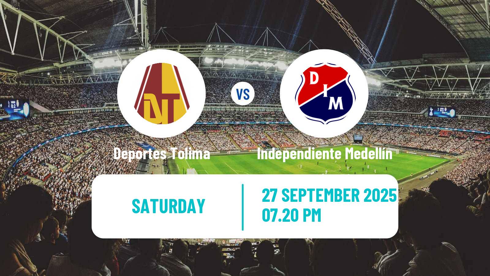 Soccer Colombian Primera A Deportes Tolima - Independiente Medellín