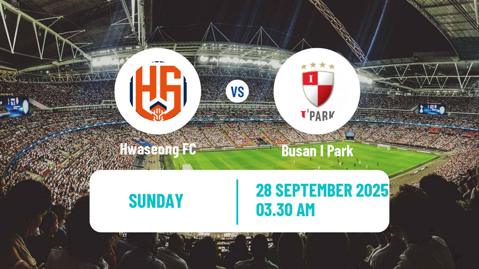 Soccer South Korean K-League 2 Hwaseong - Busan I Park