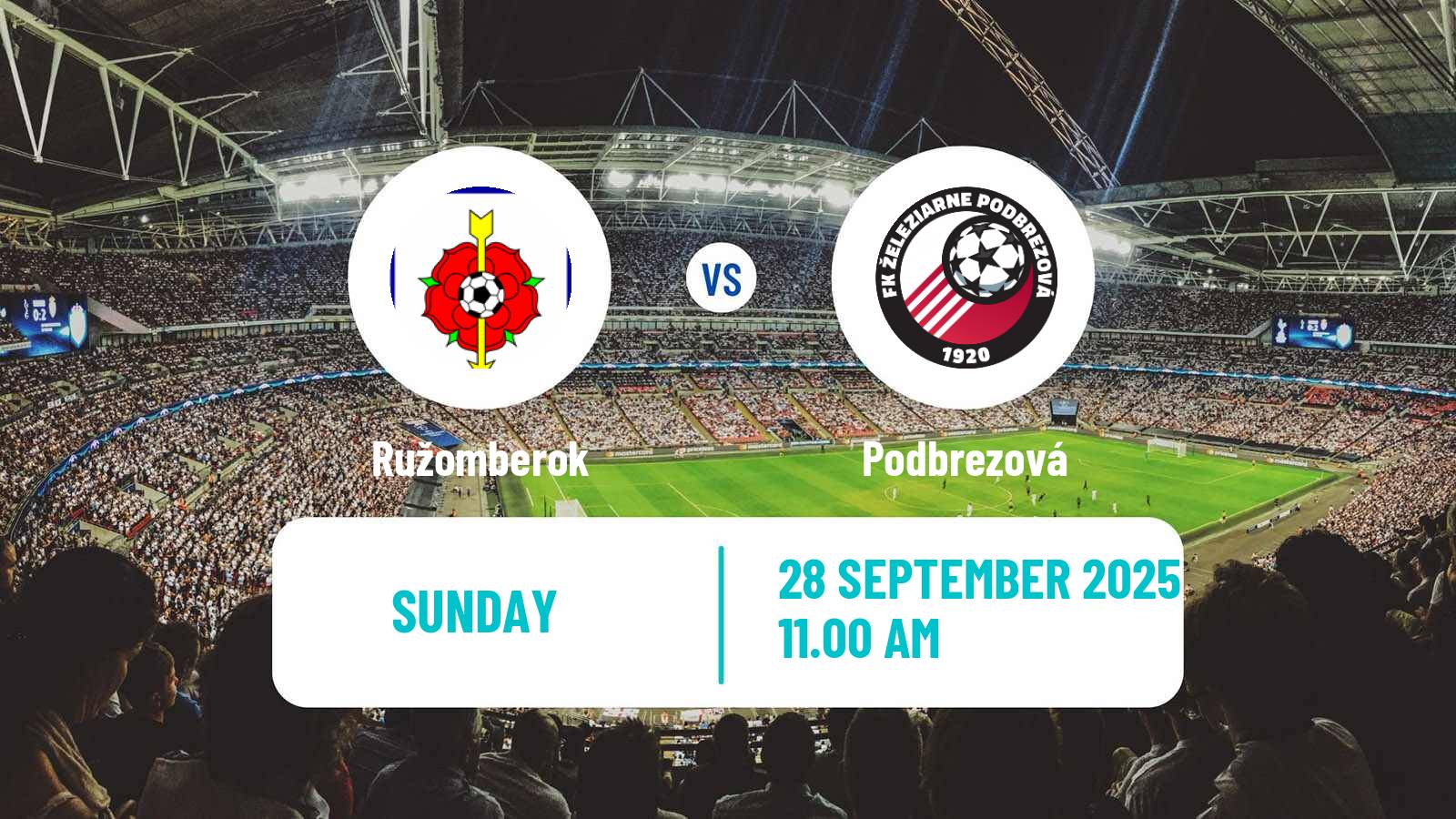 Soccer Slovak Superliga Ružomberok - Podbrezová