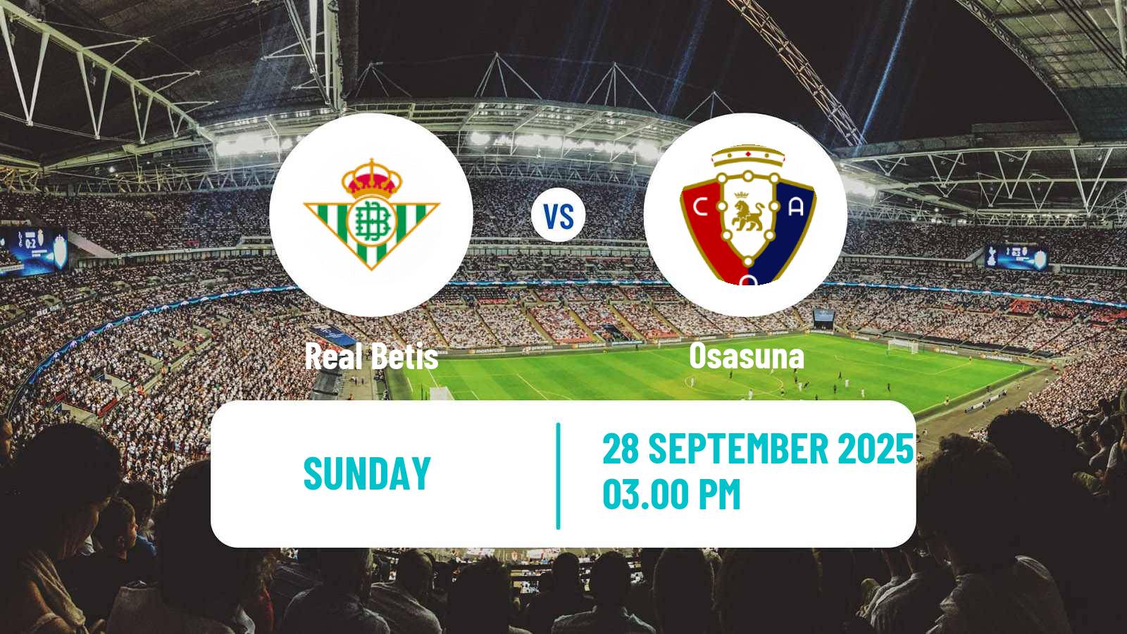 Soccer Spanish LaLiga Betis - Osasuna