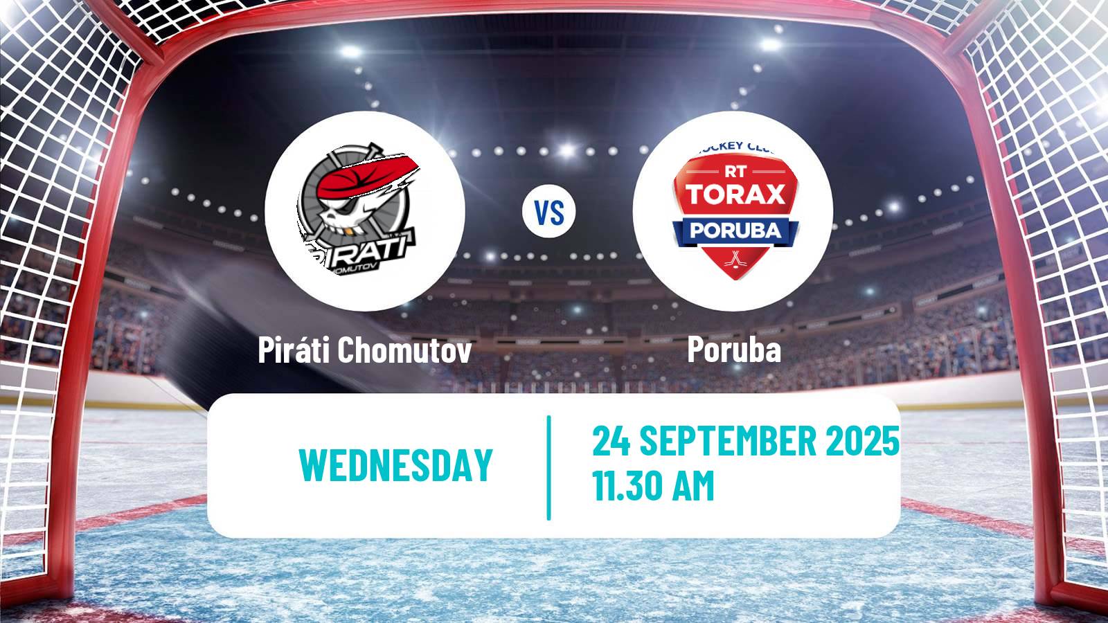 Hockey Czech Chance Liga Piráti Chomutov - Poruba
