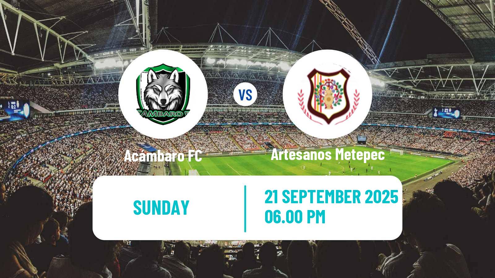 Soccer Mexican Liga Premier Serie B Acámbaro - Artesanos Metepec
