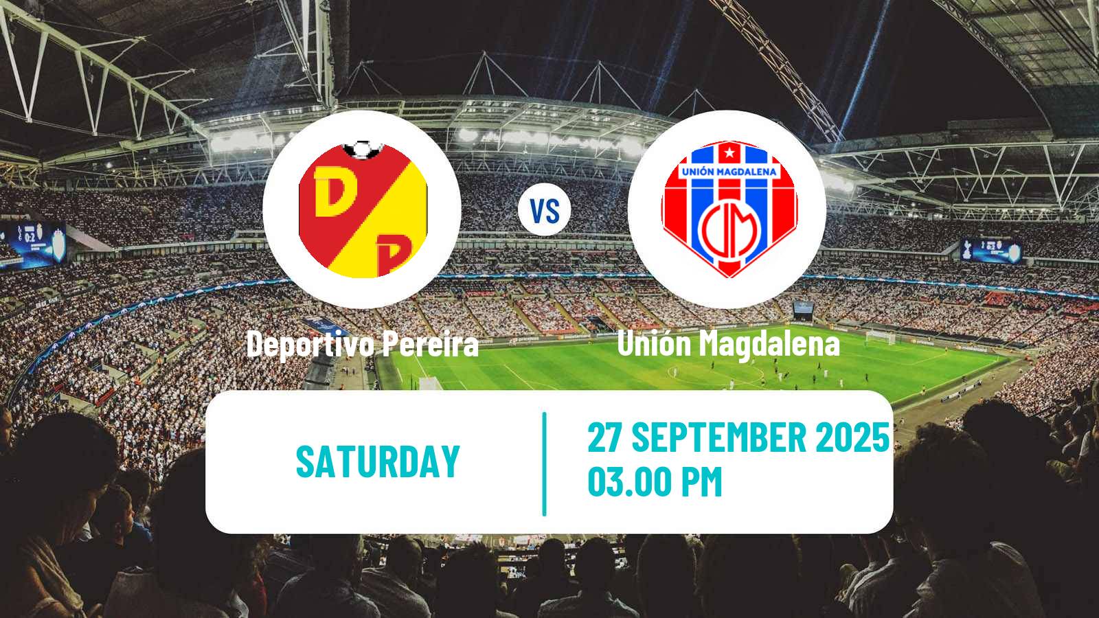 Soccer Colombian Primera A Deportivo Pereira - Unión Magdalena