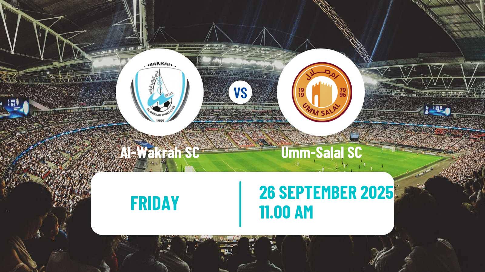 Soccer Qatar QSL Al-Wakrah - Umm-Salal