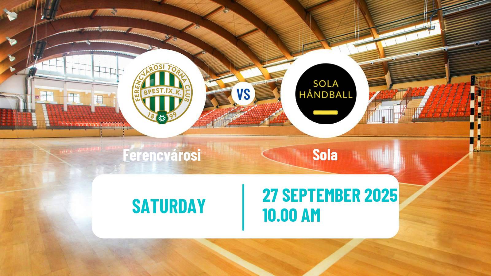 Handball EHF Champions League Women Ferencvárosi - Sola