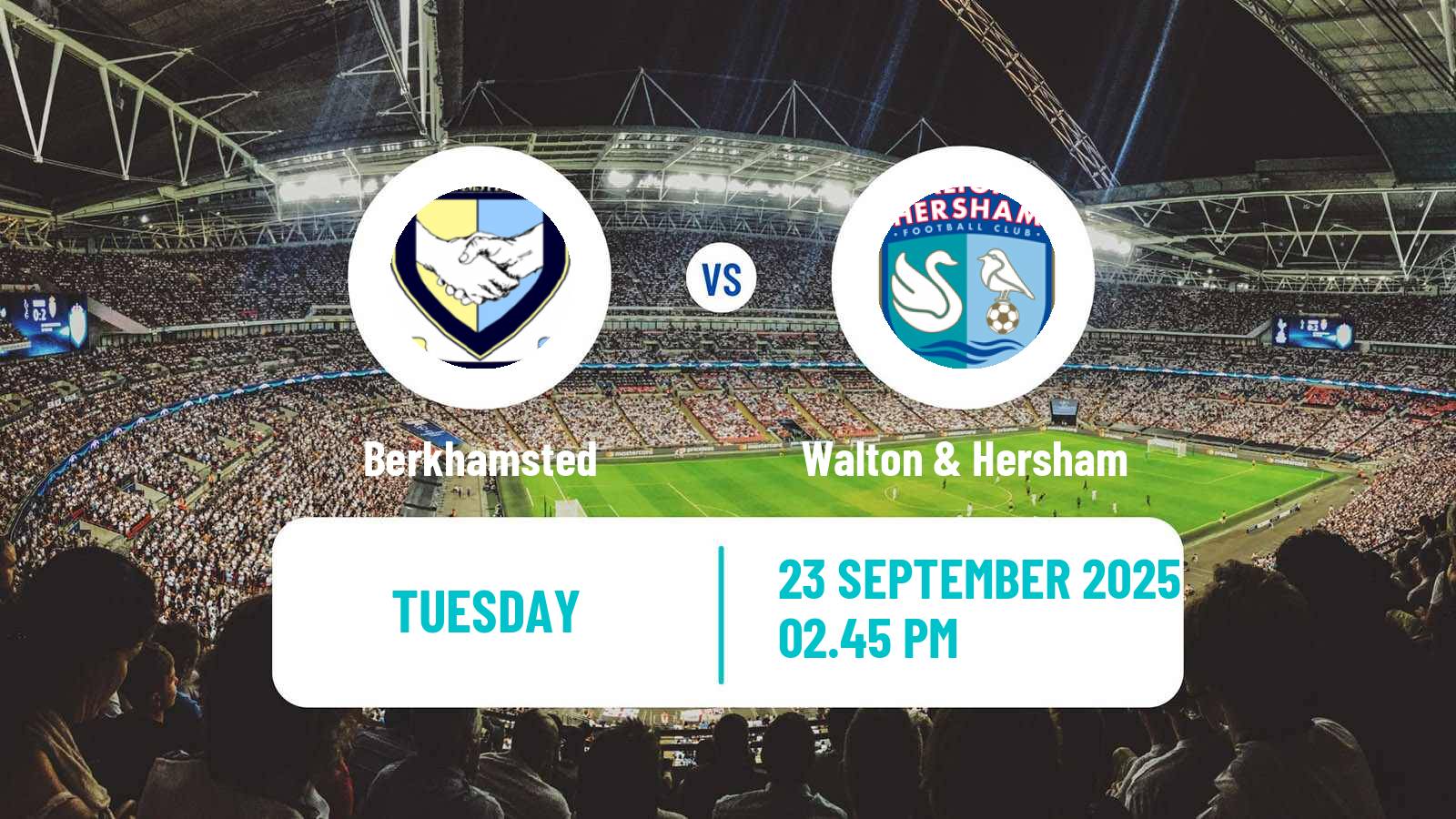 Soccer English Southern League South Division Berkhamsted - Walton & Hersham