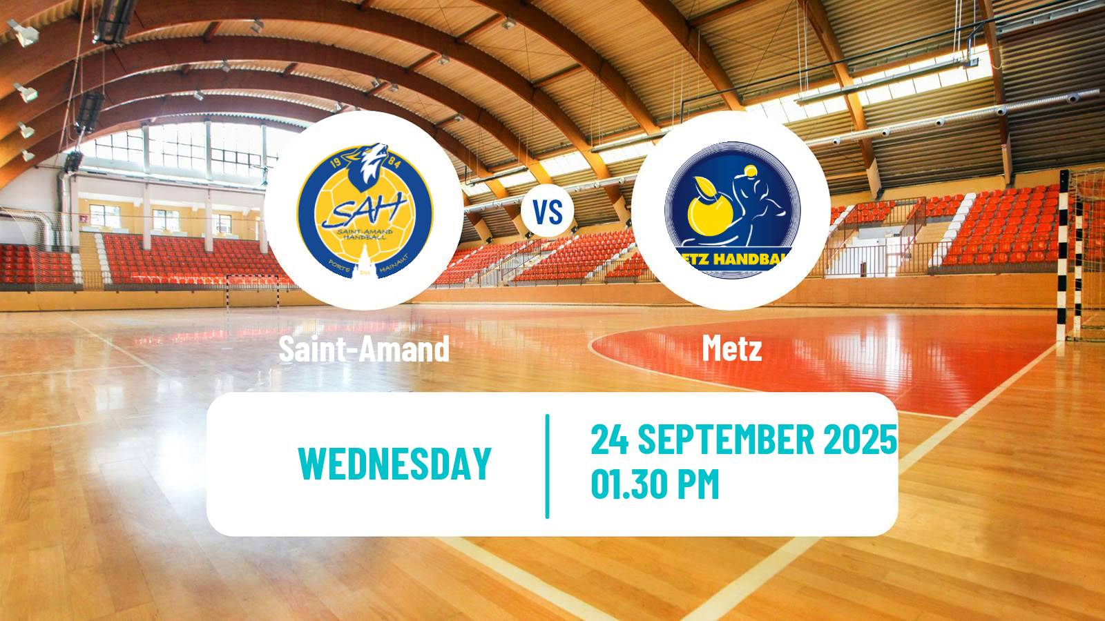 Handball French Division 1 Handball Women Saint-Amand - Metz