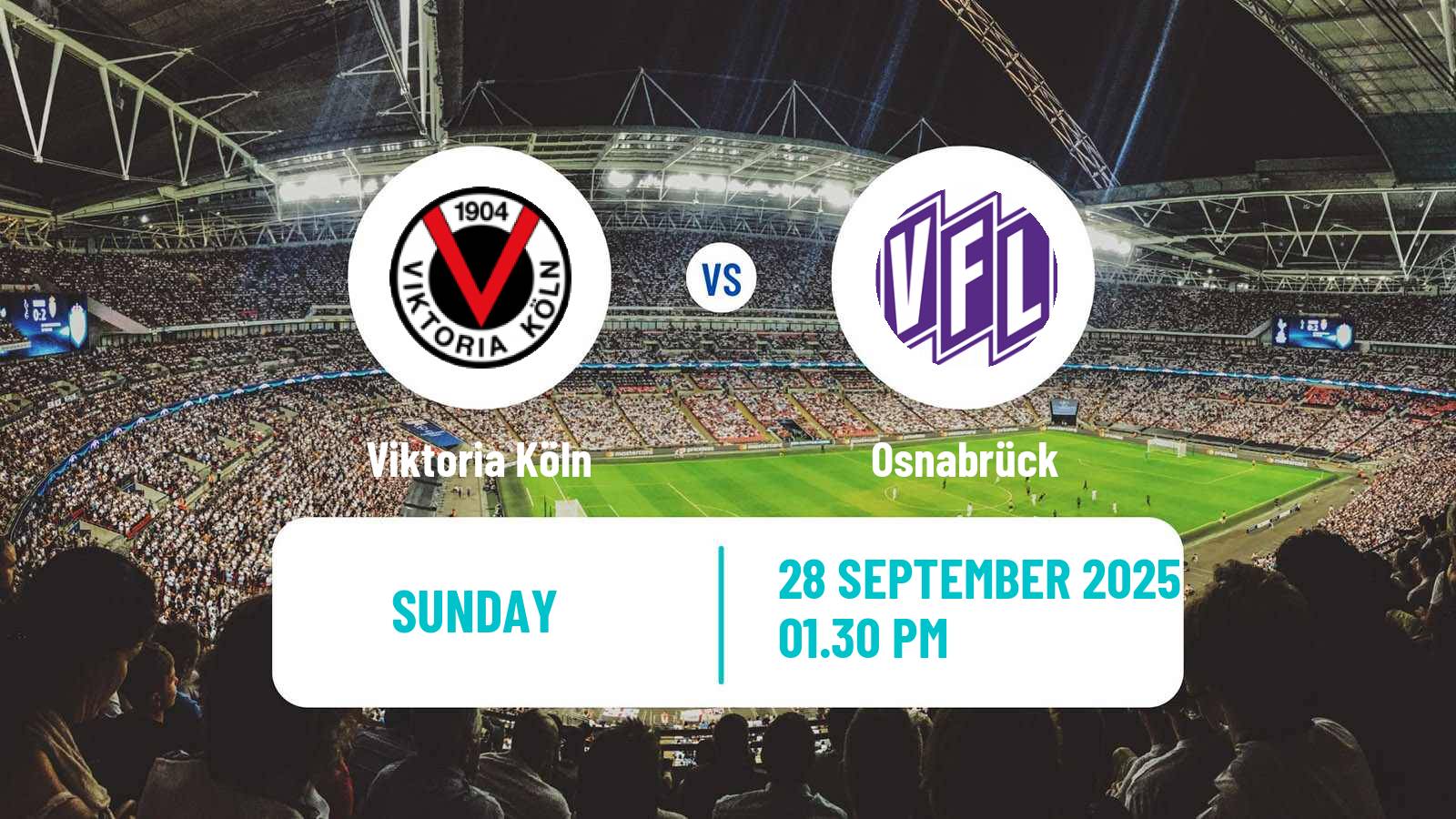 Soccer German 3 Bundesliga Viktoria Köln - Osnabrück