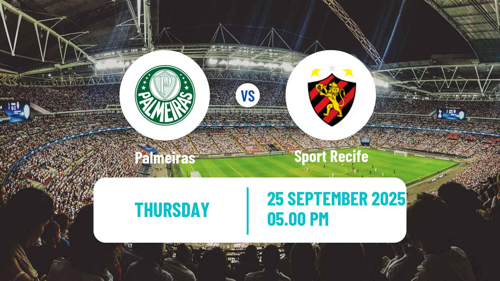 Soccer Copa do Brasil Women Palmeiras - Sport Recife