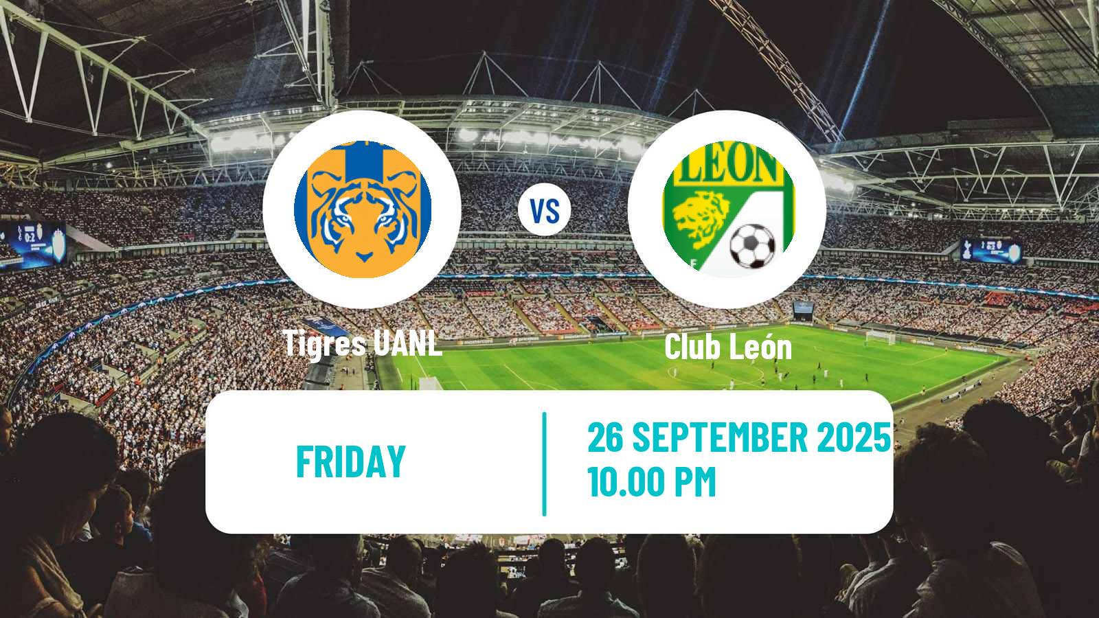 Soccer Mexican Liga MX Women Tigres UANL - Club León