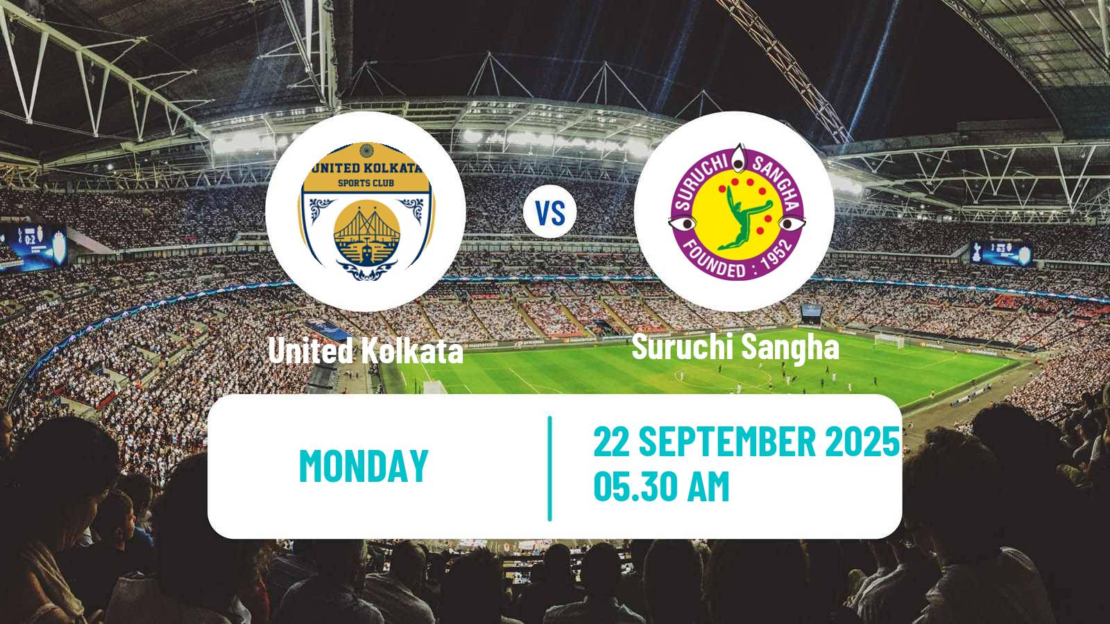 Soccer Calcutta Premier Division United Kolkata - Suruchi Sangha
