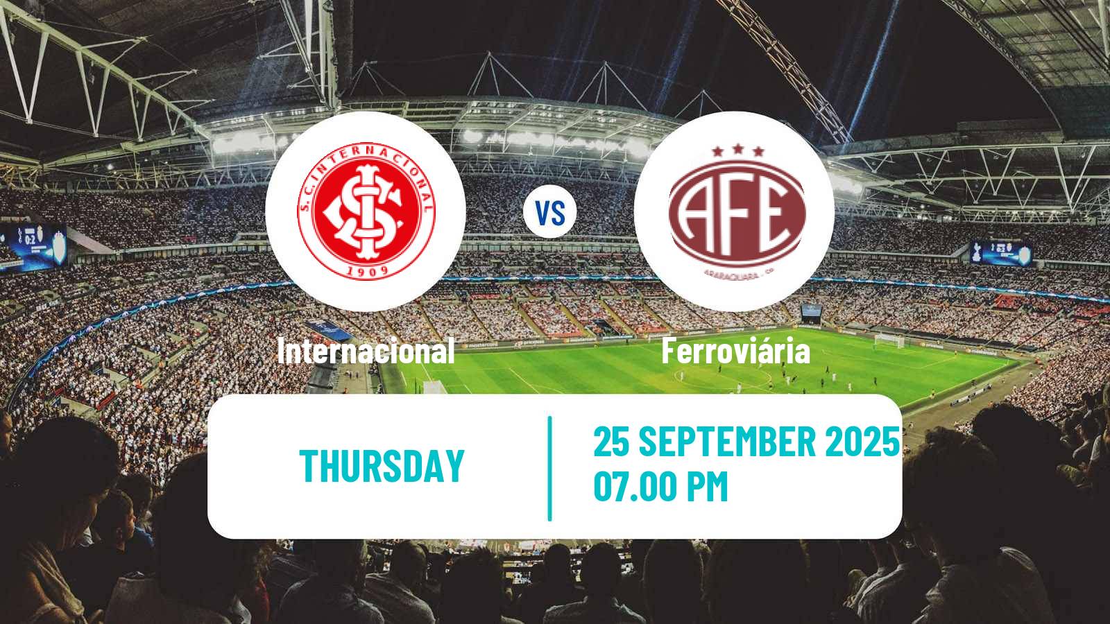 Soccer Copa do Brasil Women Internacional - Ferroviária