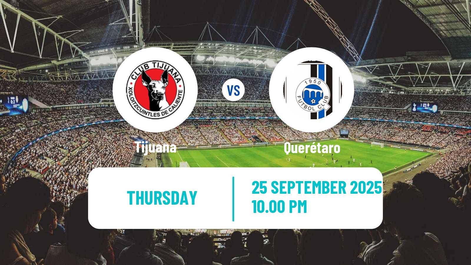 Soccer Mexican Liga MX Women Tijuana - Querétaro
