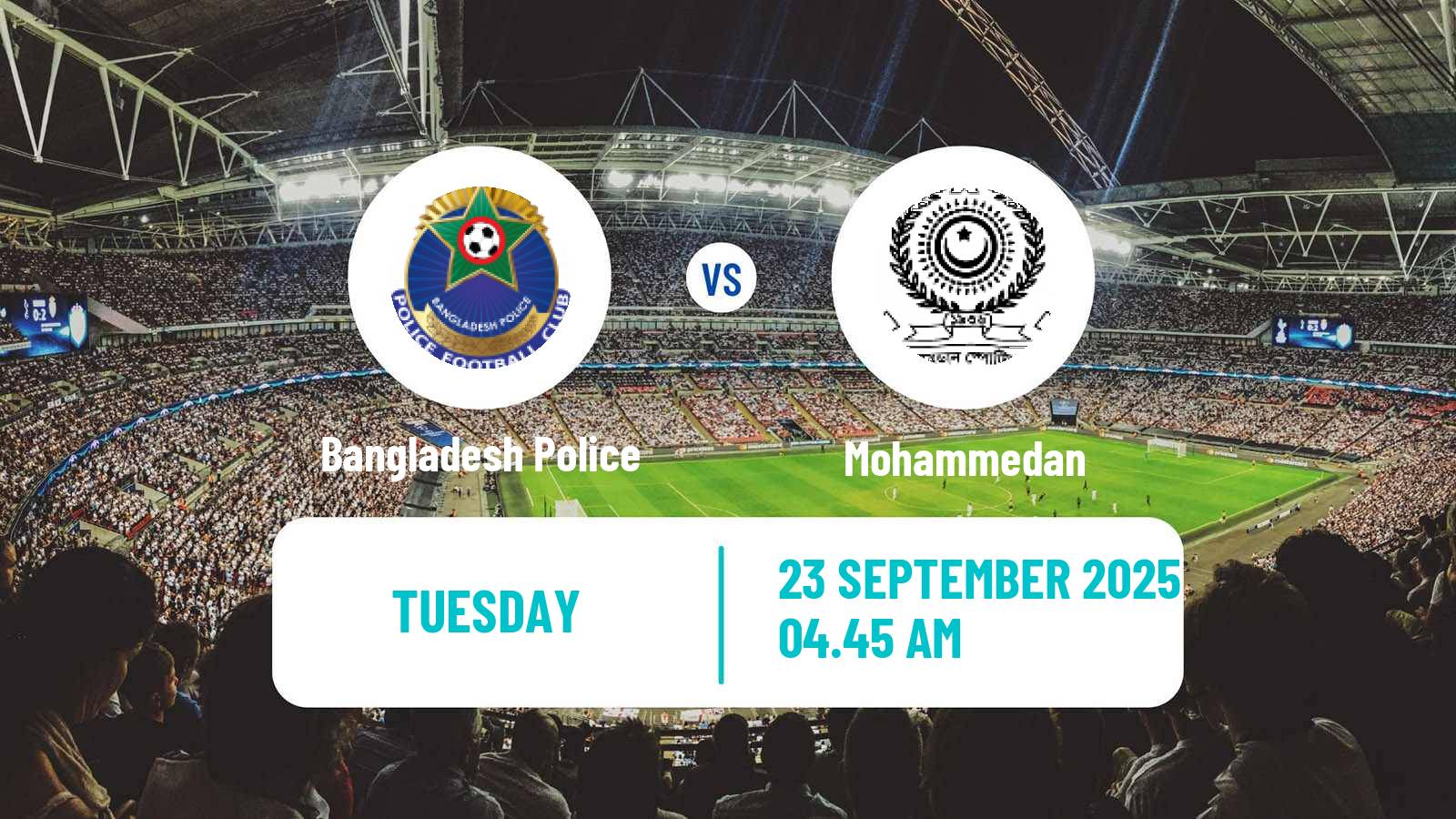 Soccer Bangladesh Federation Cup Bangladesh Police - Mohammedan