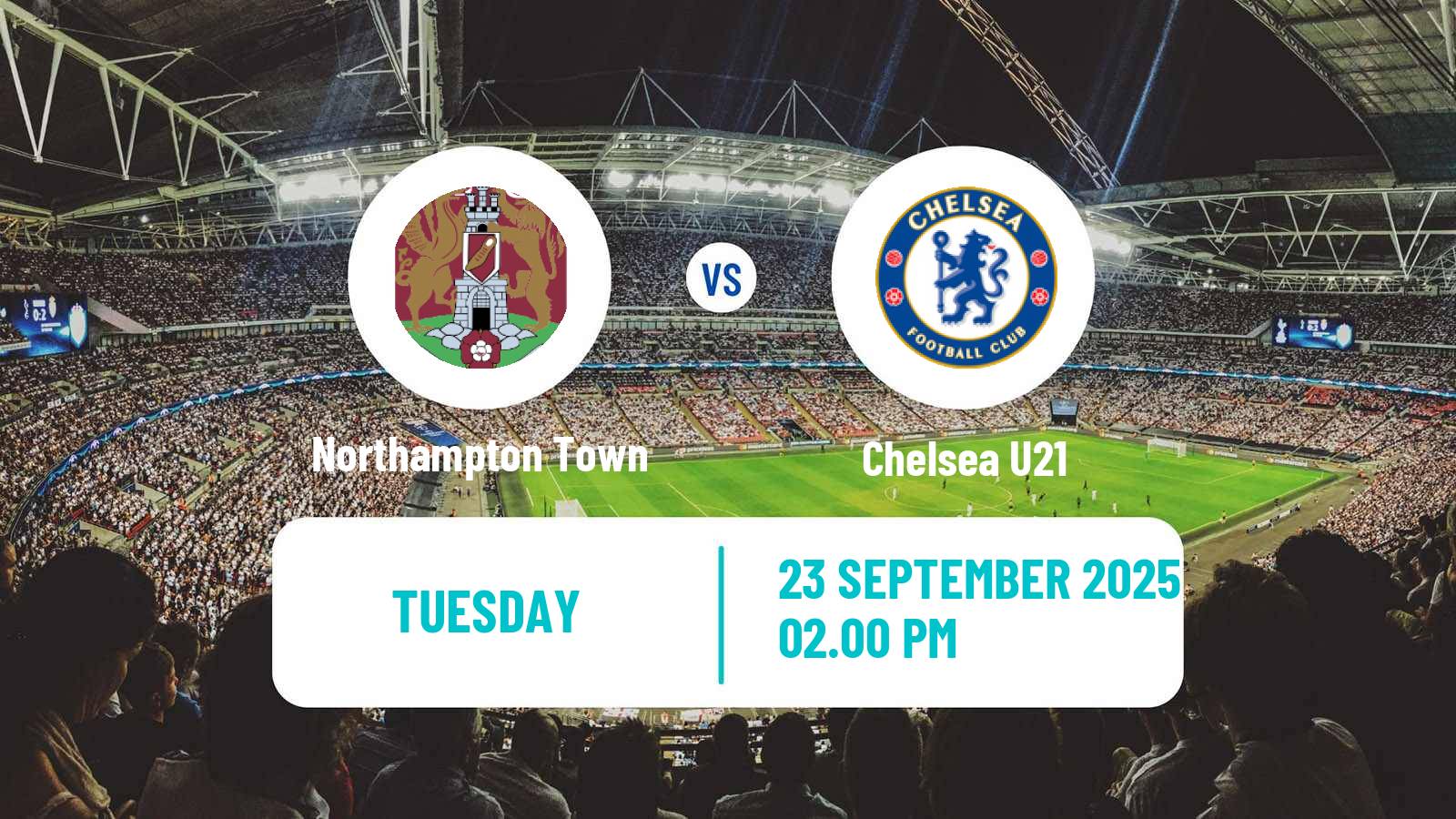 Soccer English EFL Trophy Northampton Town - Chelsea U21
