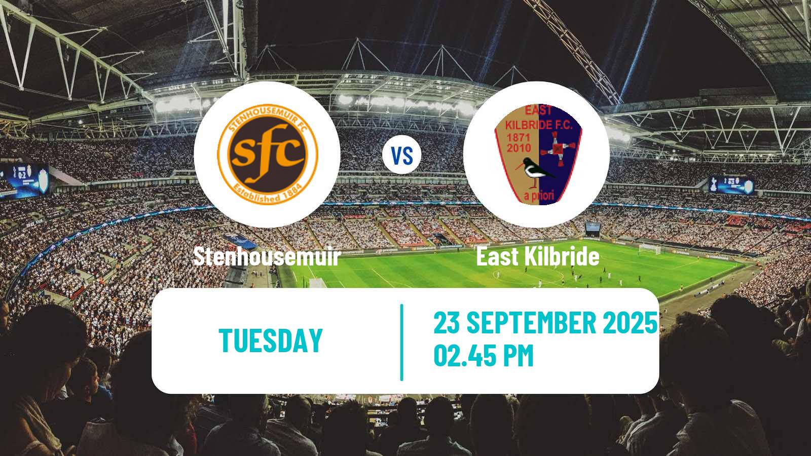 Soccer Scottish Challenge Cup Stenhousemuir - East Kilbride