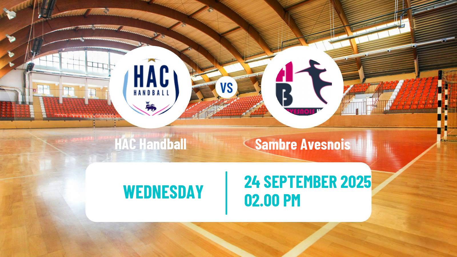 Handball French Division 1 Handball Women HAC Handball - Sambre Avesnois