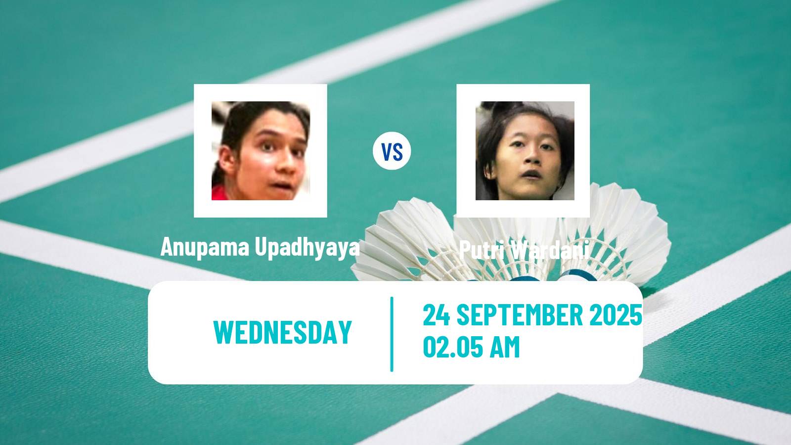 Badminton BWF World Tour Korea Open Women Anupama Upadhyaya - Putri Wardani