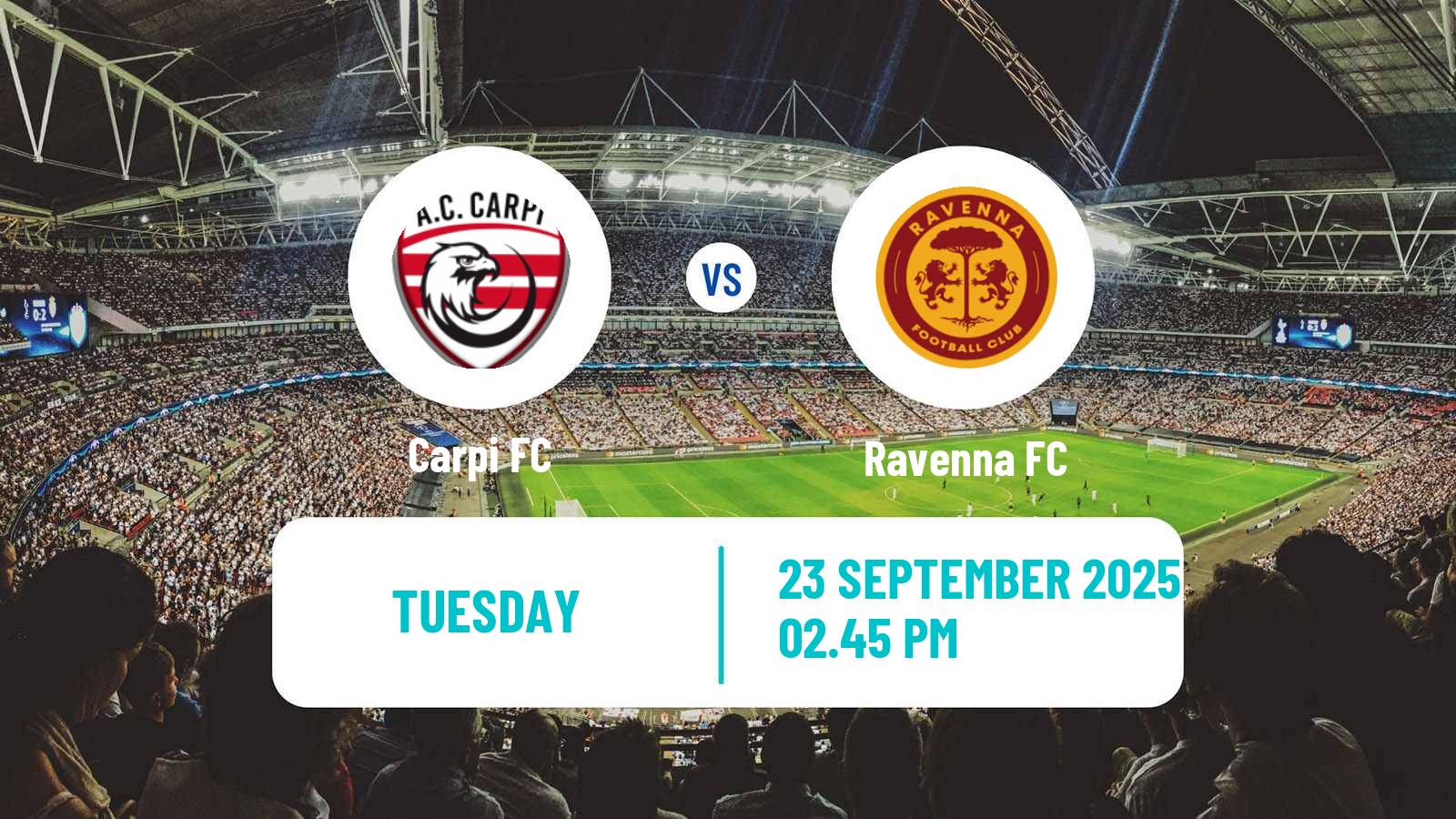 Soccer Italian Serie C Group B Carpi - Ravenna