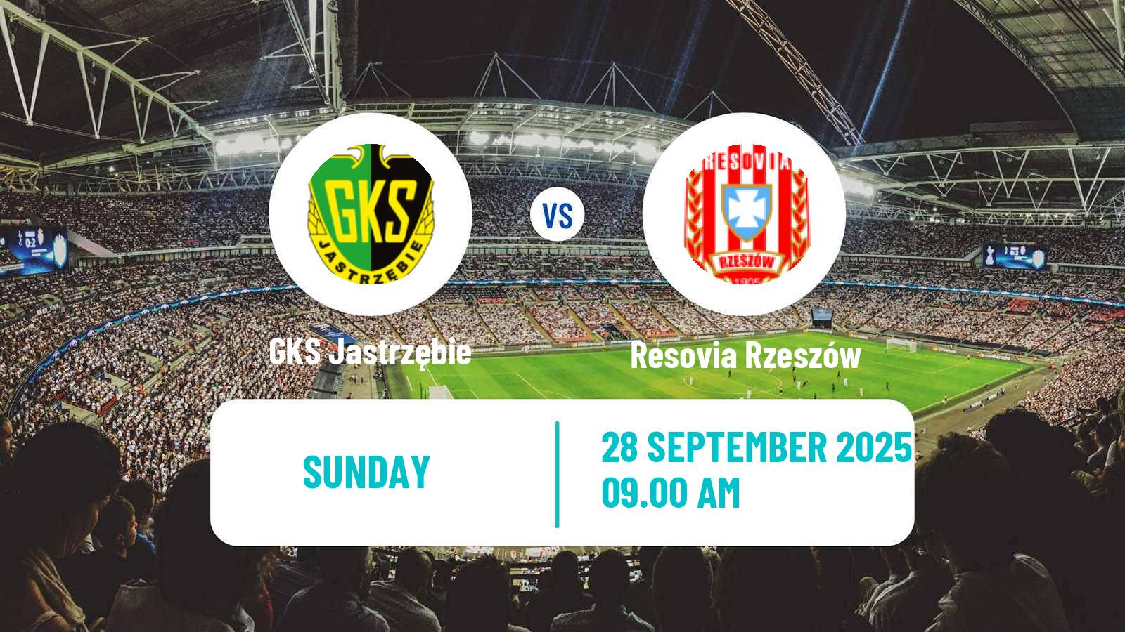 Soccer Polish Division 2 GKS Jastrzębie - Resovia Rzeszów