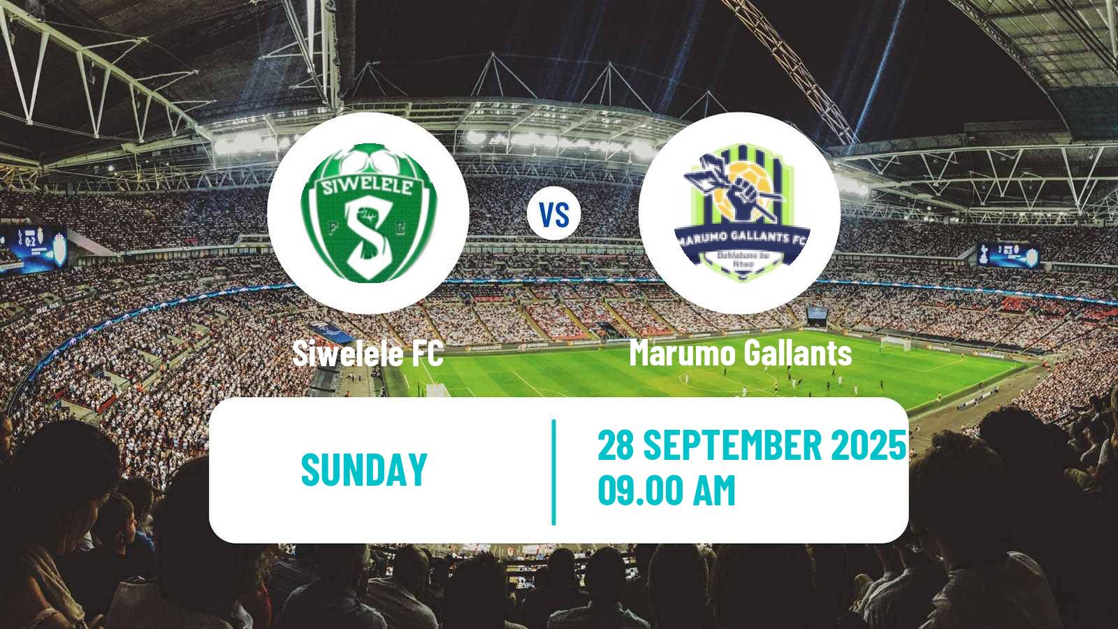 Soccer South African Premier Soccer League Siwelele - Marumo Gallants