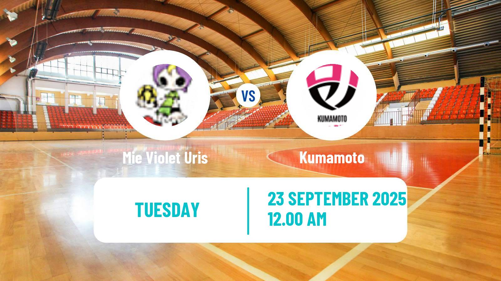 Handball Japan JHL Handball Women Mie Violet Uris - Kumamoto
