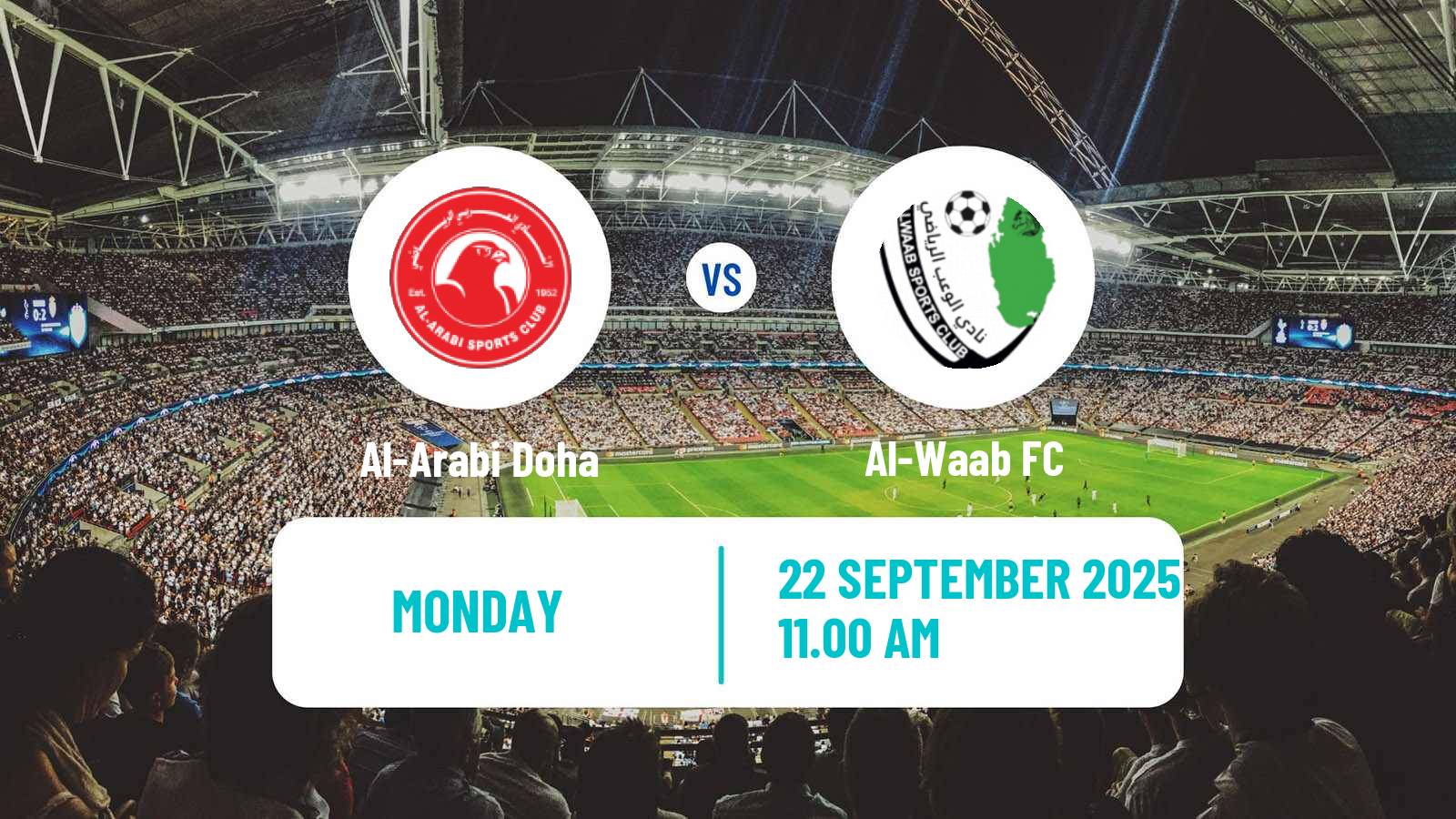 Soccer Qatar QSL Cup Al-Arabi Doha - Al-Waab