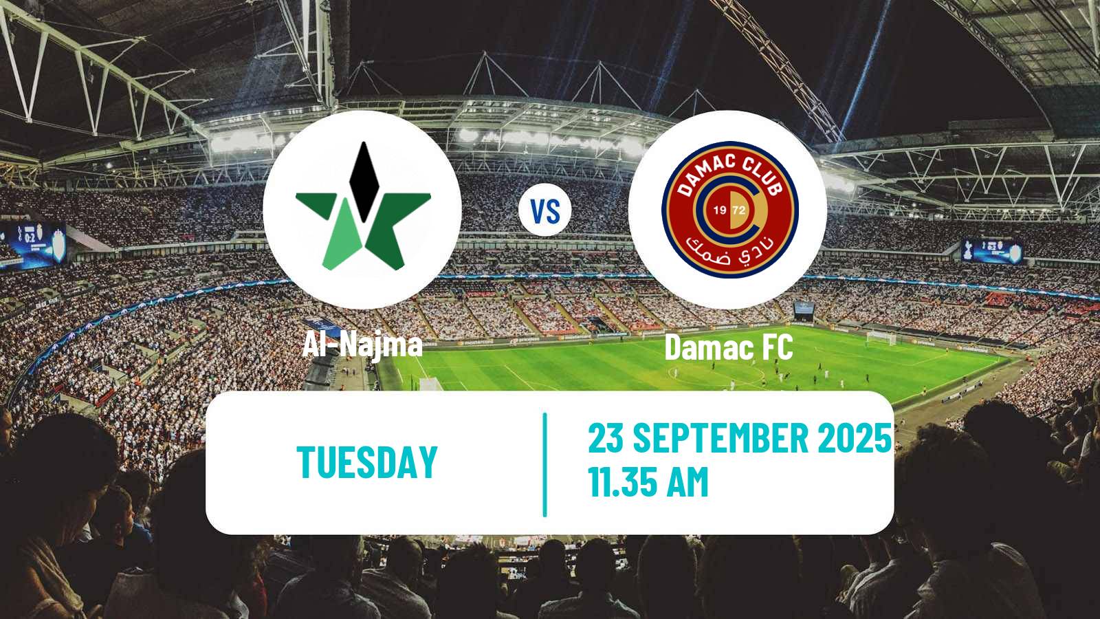 Soccer Saudi King Cup Al-Najma - Damac