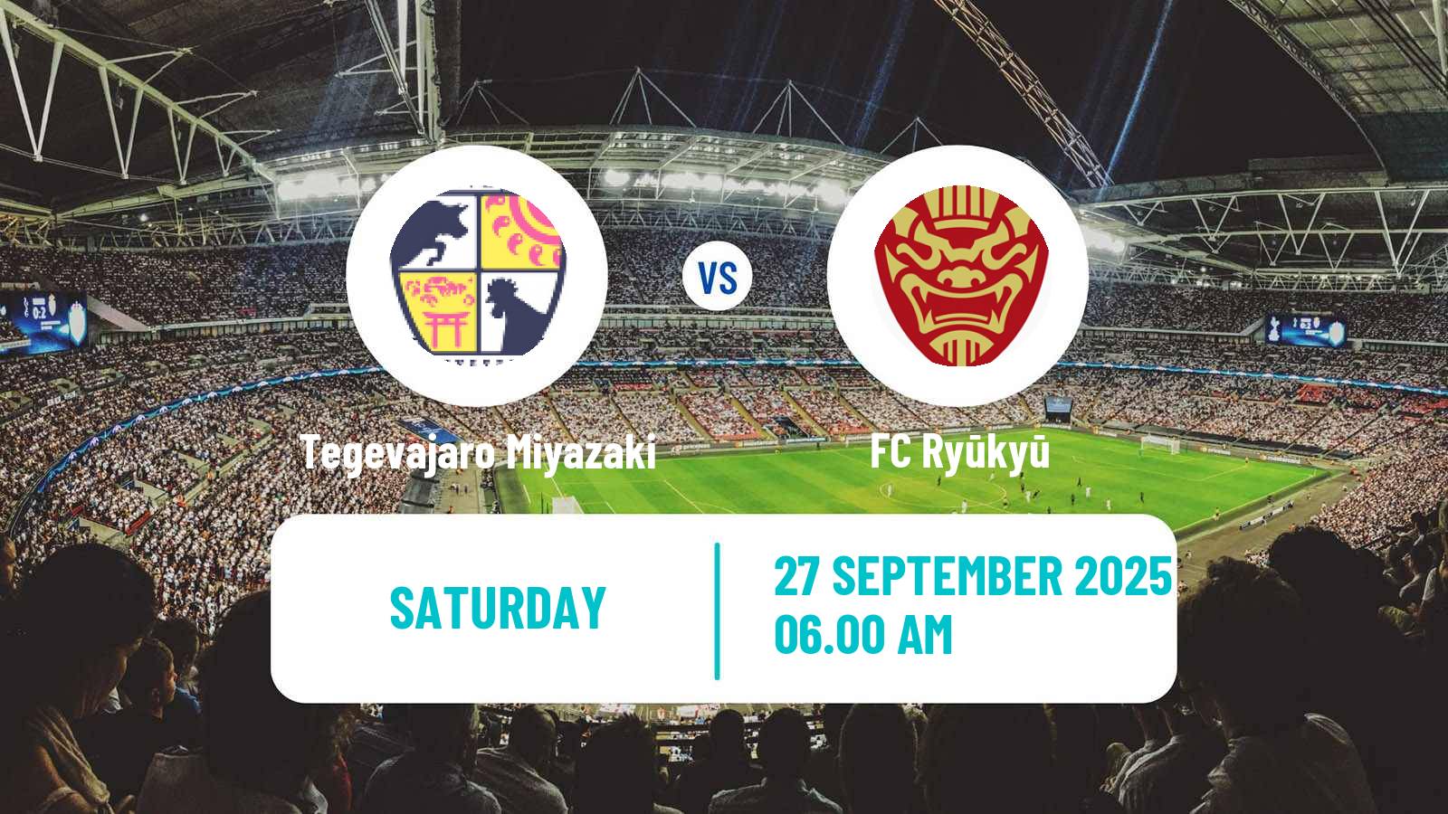 Soccer Japan J3 League Tegevajaro Miyazaki - Ryūkyū