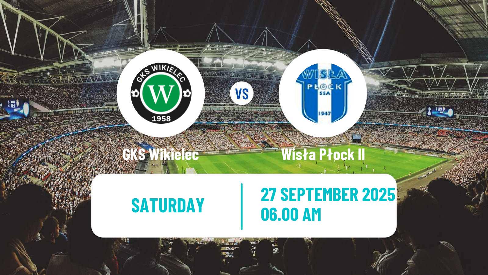 Soccer Polish Division 3 - Group I Wikielec - Wisła Płock II