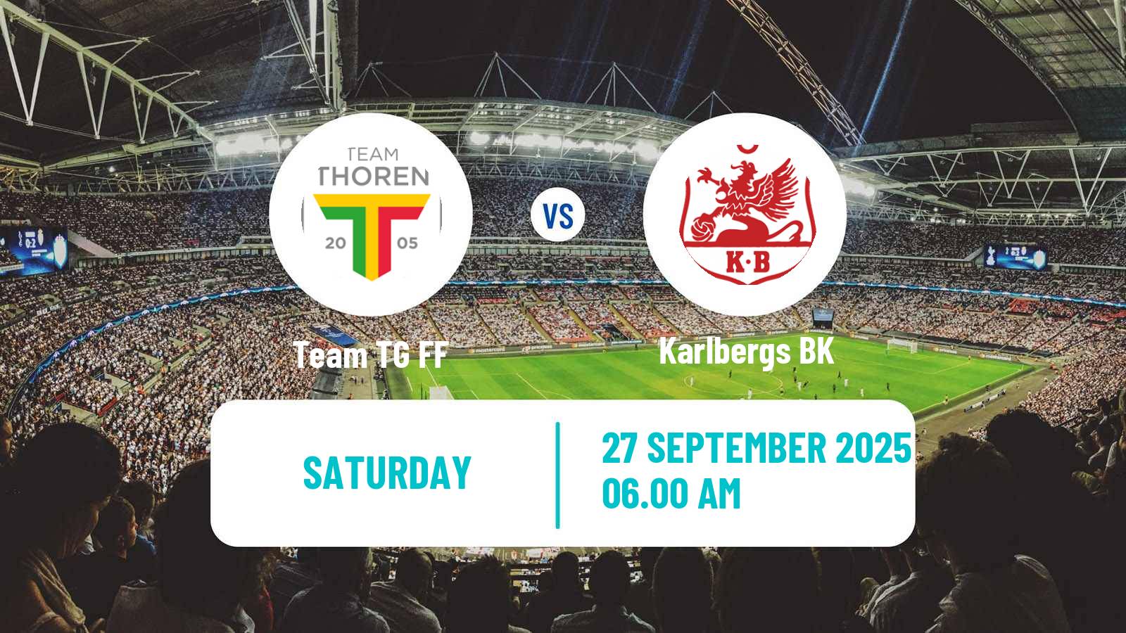 Soccer Swedish Division 1 Norra Team TG - Karlberg