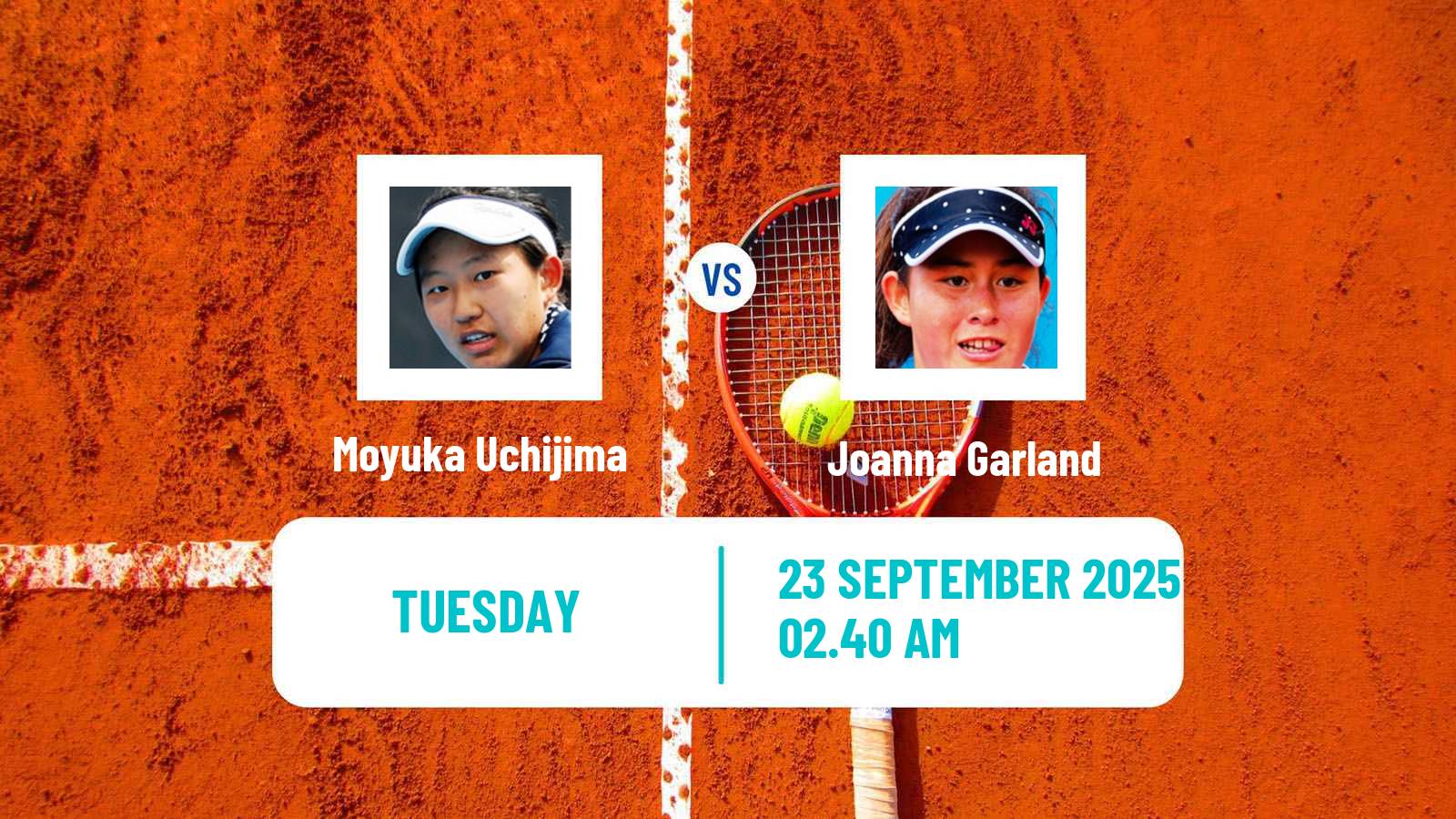Tennis WTA Beijing Moyuka Uchijima - Joanna Garland