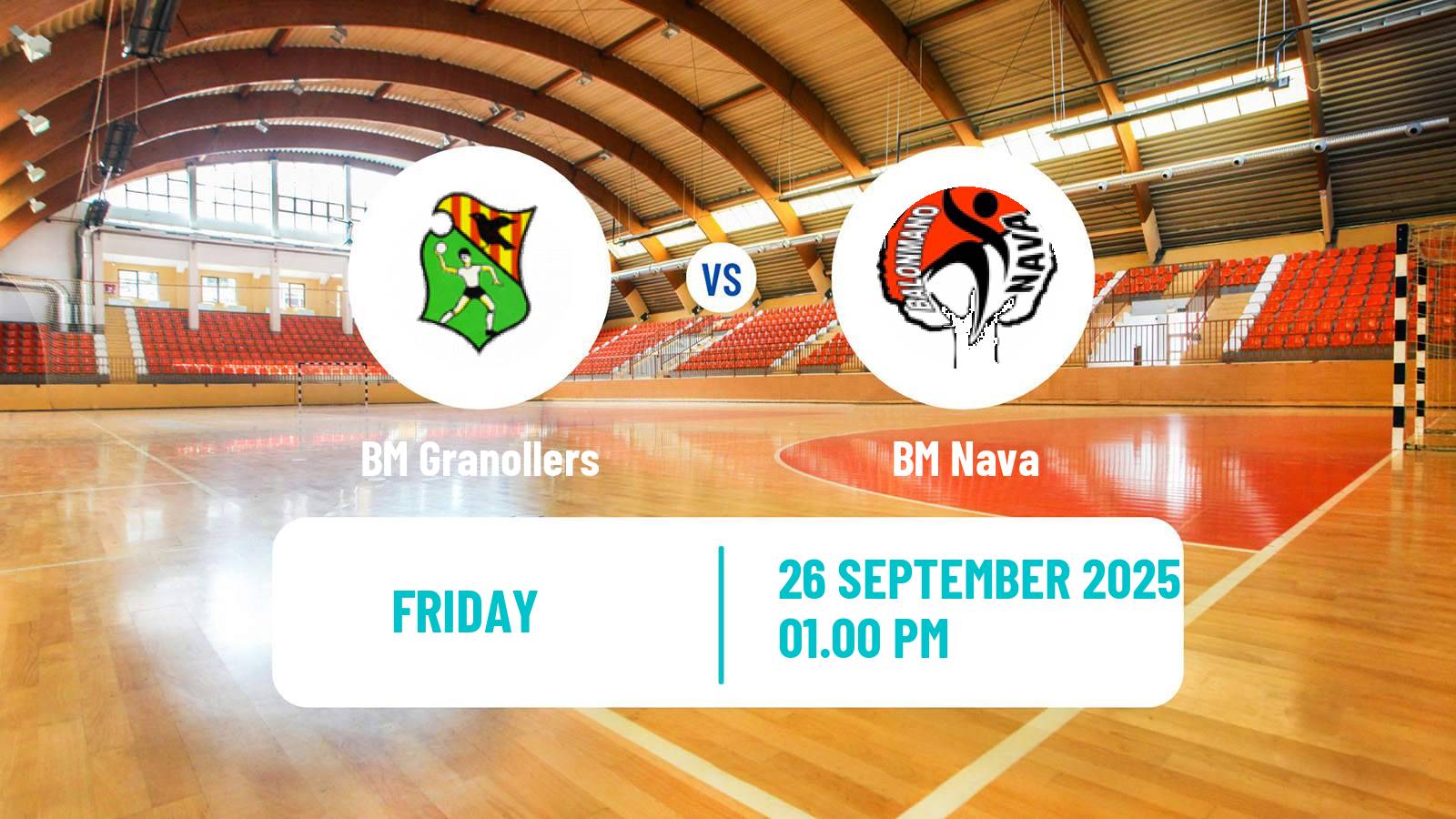 Handball Spanish Liga ASOBAL BM Granollers - Nava